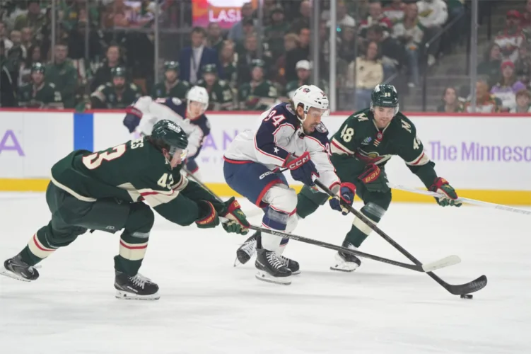 Kaprizov, Wallstedt carry Wild past Blue Jackets